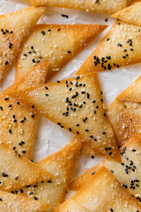 Baked Wonton Chips – Skinnytaste Baked Wonton Chips – Skinnytaste