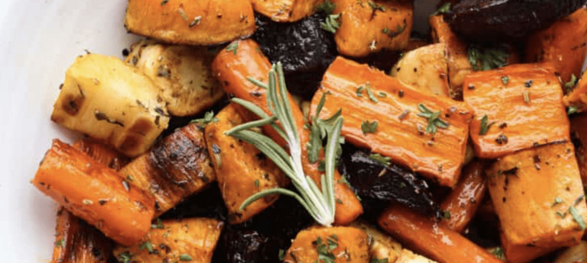 Simple Roasted Root Greens Recipe