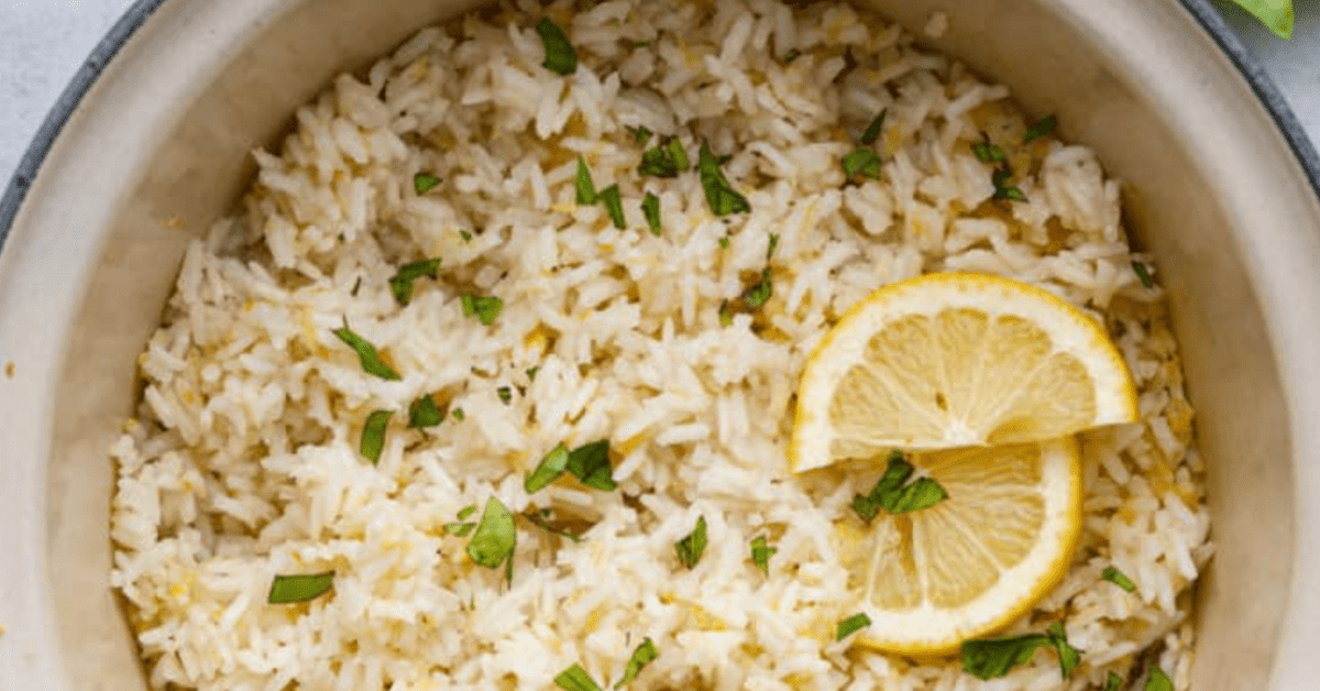 Fast and Straightforward Greek Lemon Rice Recipe