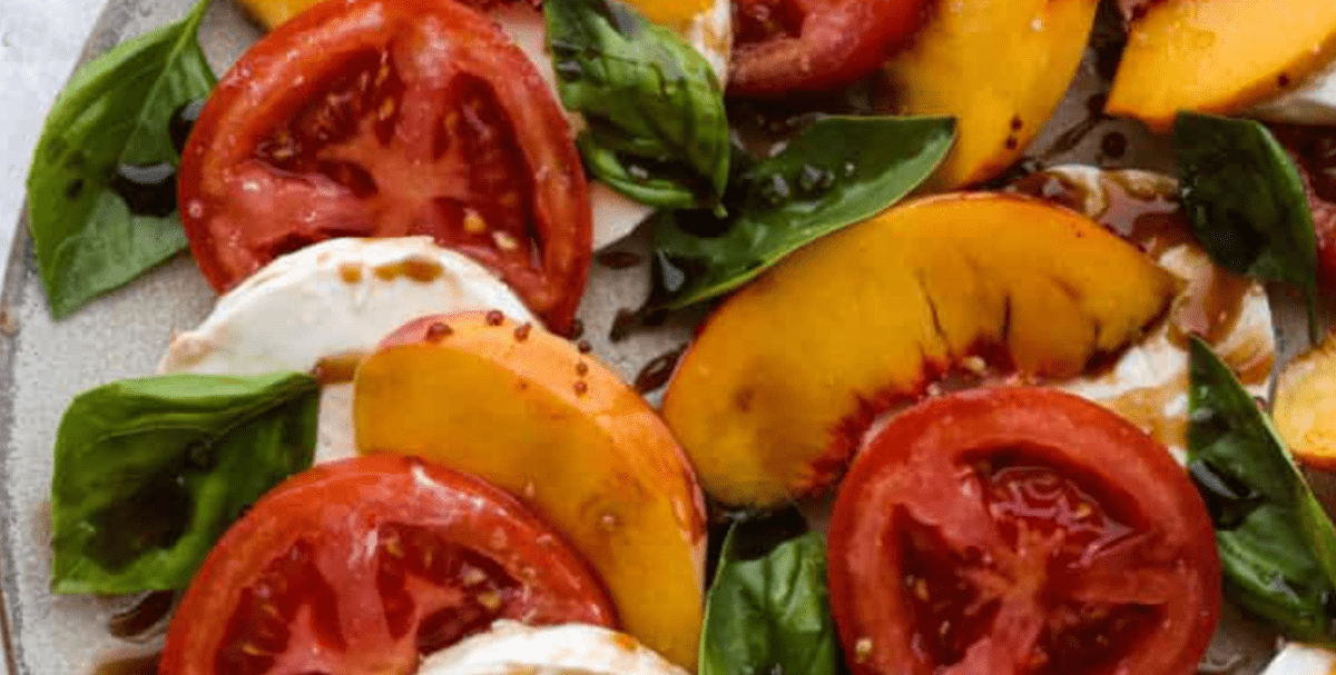 Recent Peach Caprese Salad Recipe