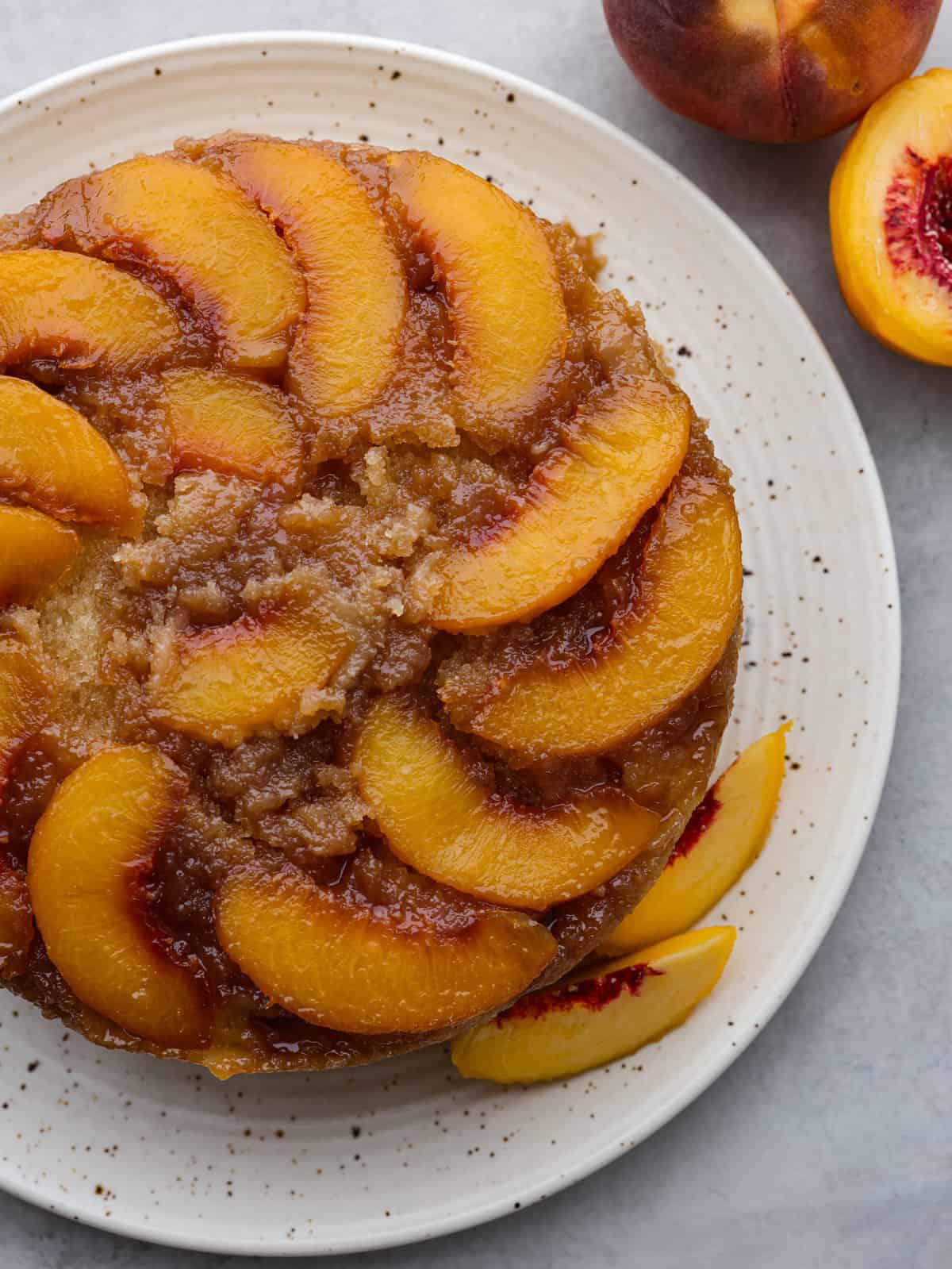Peach Upside-Down Cake Recipe | The Recipe Critic Peach Upside-Down Cake Recipe | The Recipe Critic