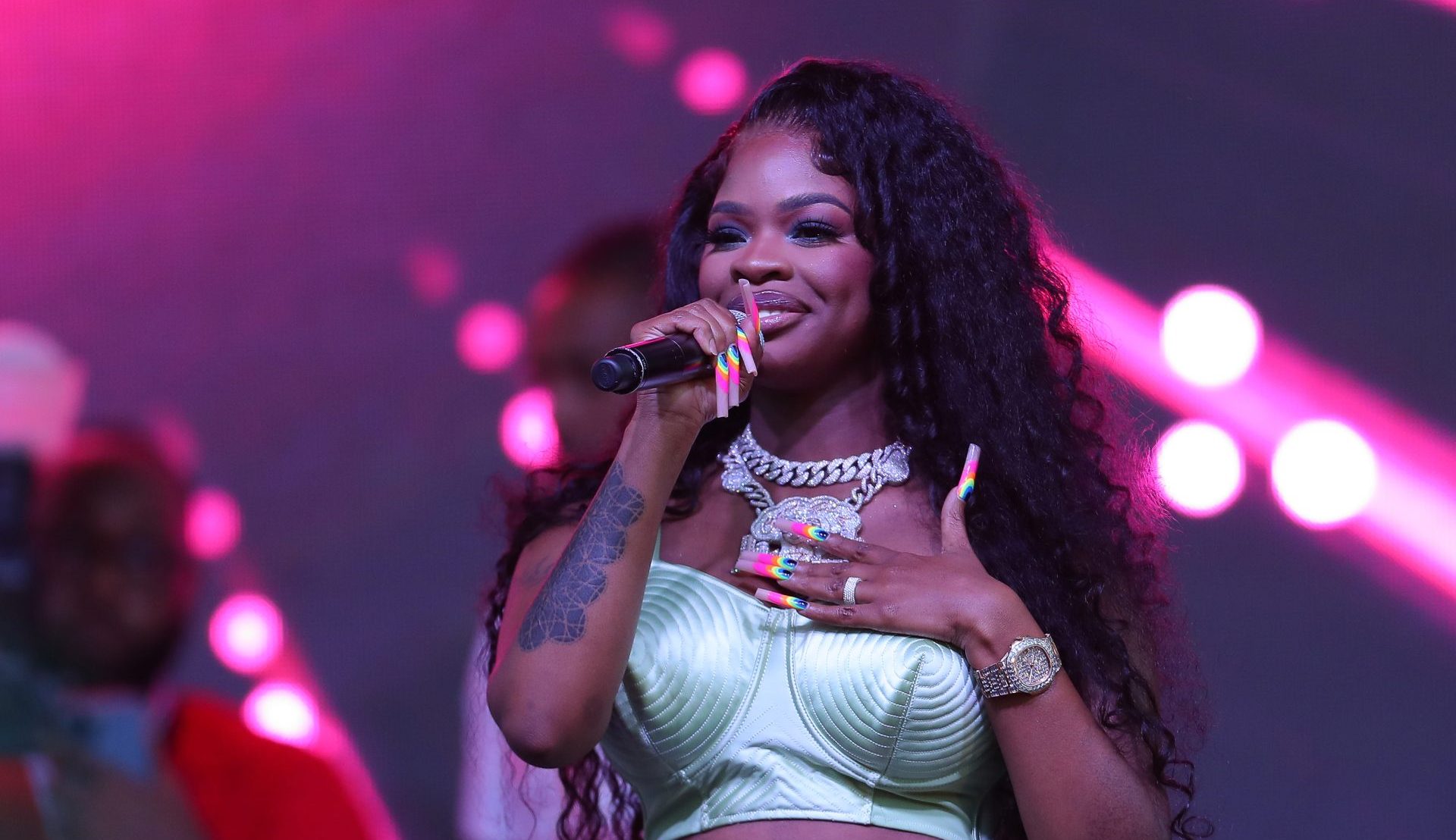 JT Slams Critics After Video Of Her Snatching A Fan’s Telephone Goes Viral