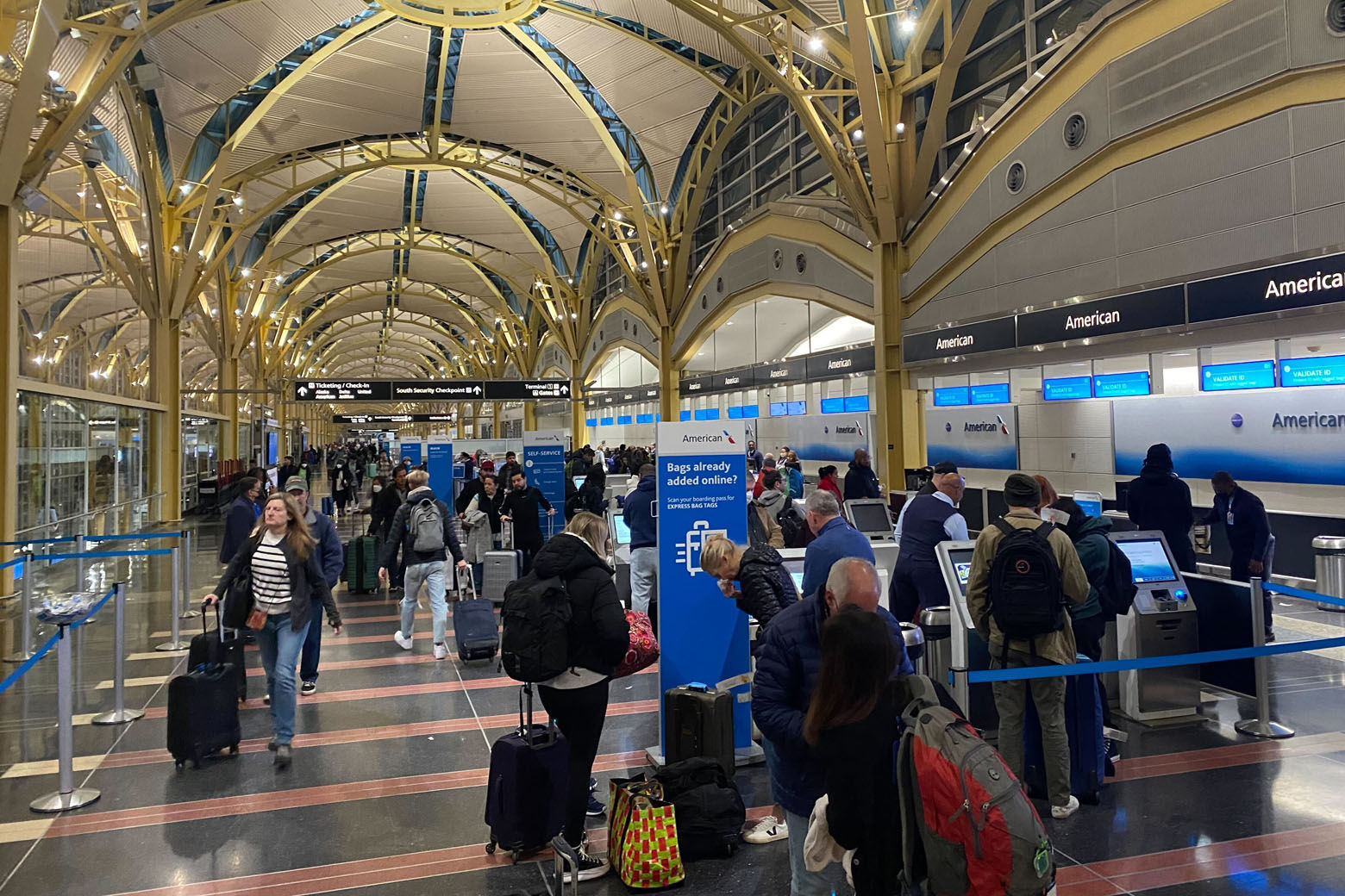 Airport crowds, some lengthy traces as Thanksgiving journey getaway commences Airport crowds, some lengthy traces as Thanksgiving journey getaway commences