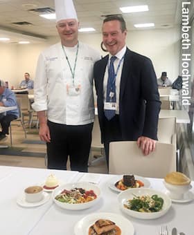 A NY Hospital System Has a Massive-Time Chef Making Massive Modifications