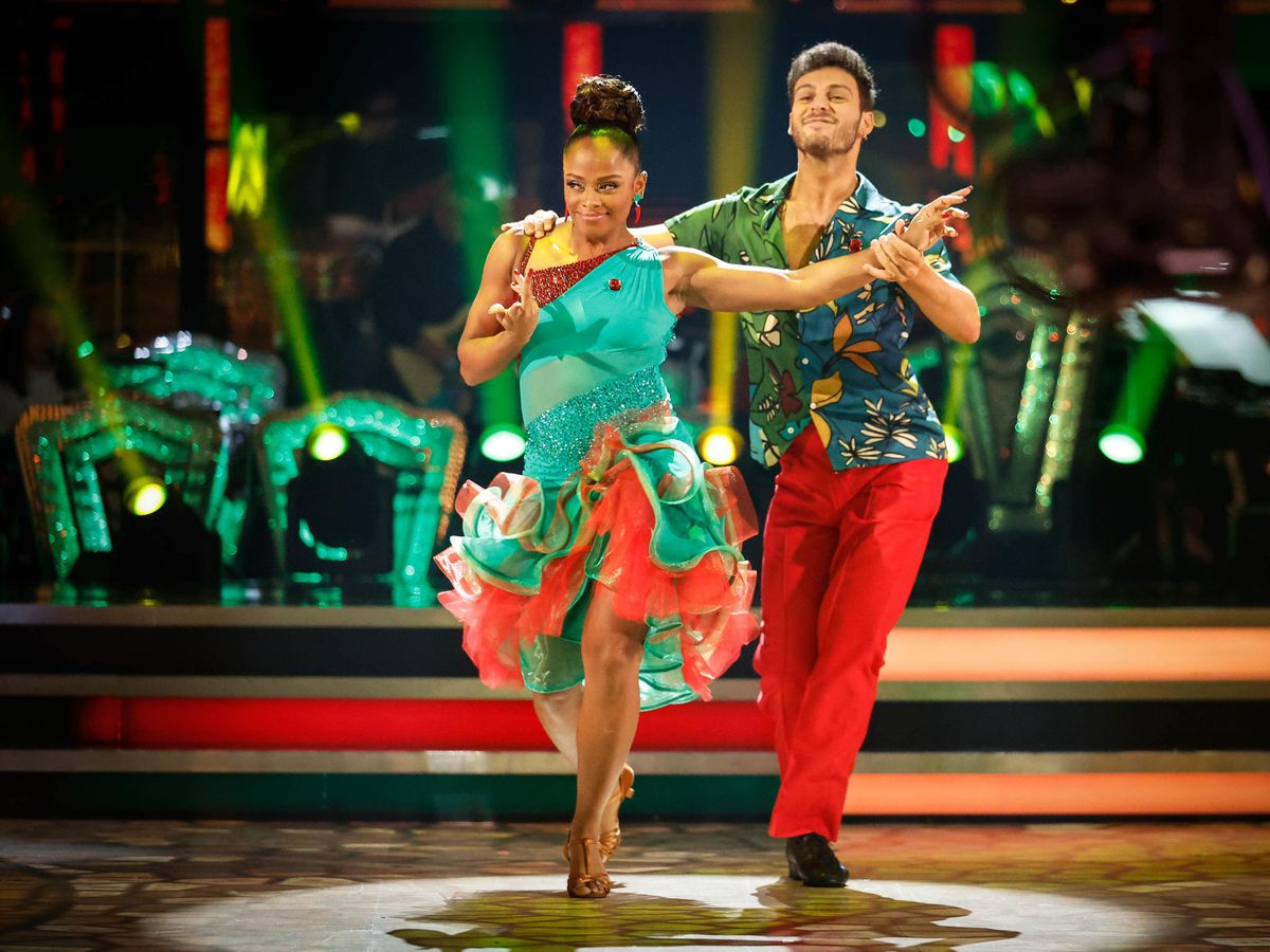 Fleur East tops Strictly leaderboard throughout emotional evening of many tears