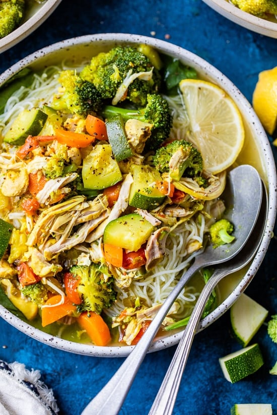 Therapeutic Turmeric Hen Noodle Soup (Gluten-Free, Dairy-Free) Therapeutic Turmeric Hen Noodle Soup (Gluten-Free, Dairy-Free)