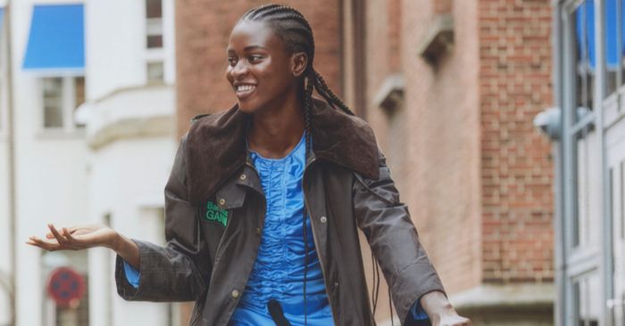 Store the New Ganni x Barbour Collaboration