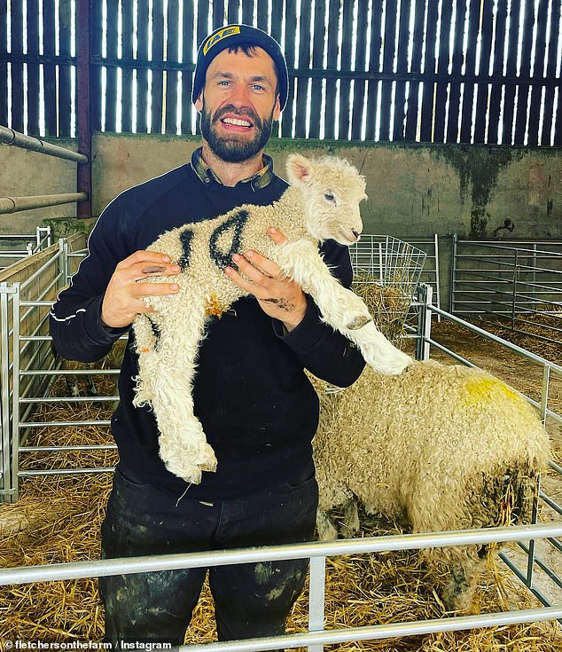 Kelvin Fletcher insists life as a father and farmer is not glamorous Kelvin Fletcher insists life as a father and farmer is not glamorous