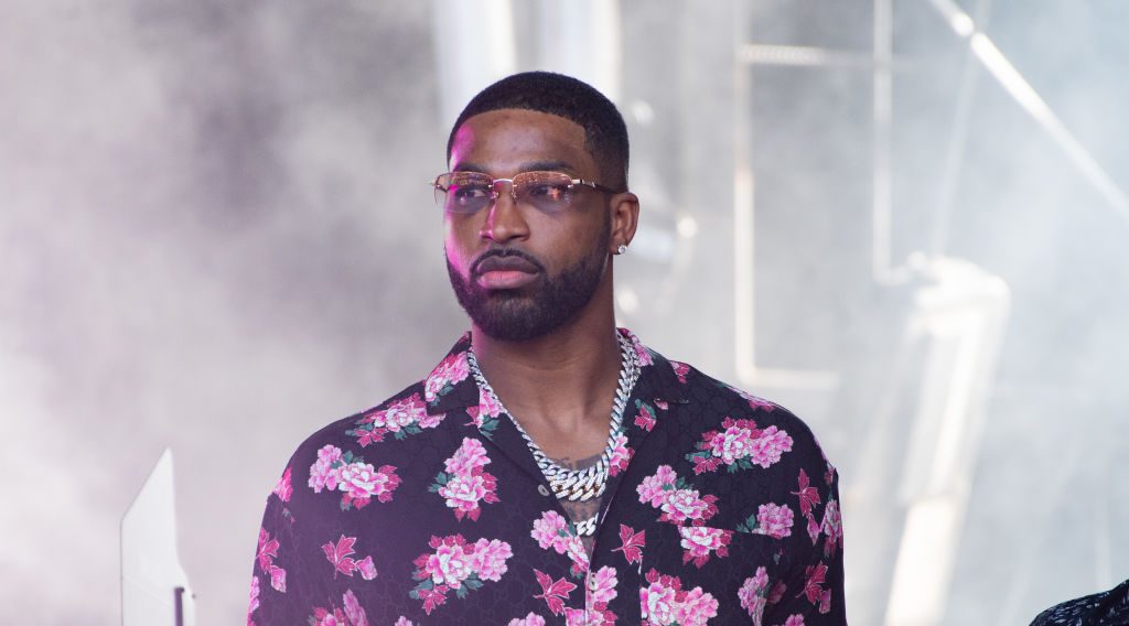 Tristan Thompson Comes Underneath Fireplace After Posting Video With True