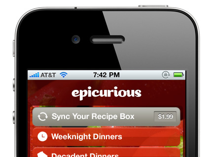 Sync Your Recipe Field Throughout All Units | Epicurious.com