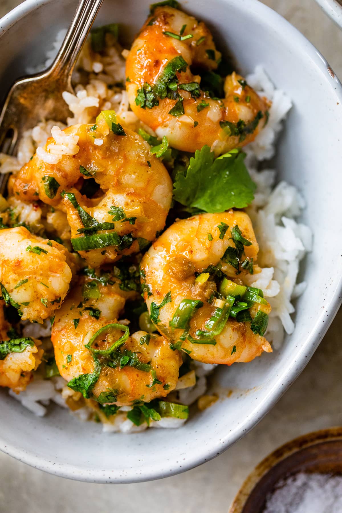 Crimson Thai Coconut Curry Shrimp