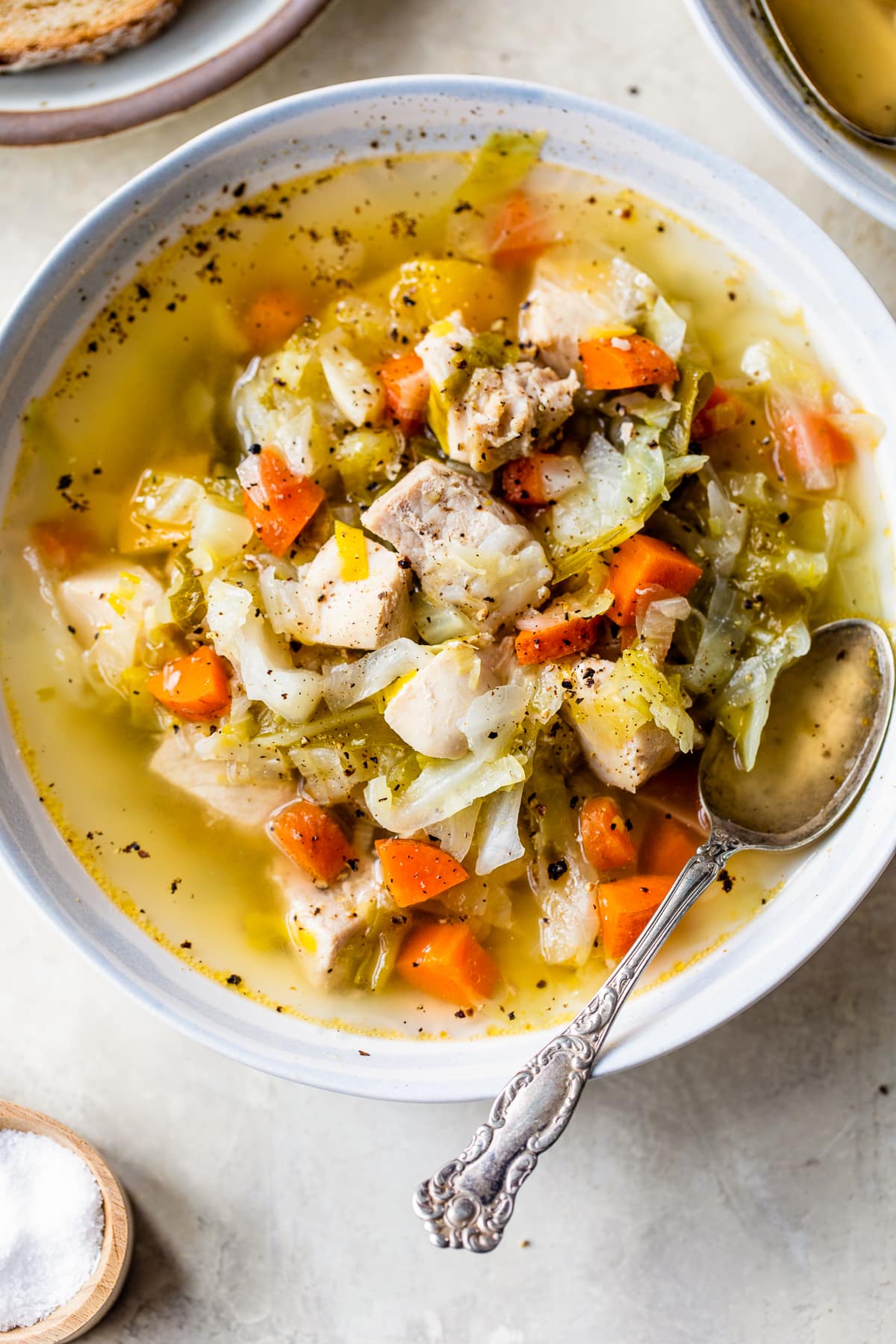 Cabbage Soup with Rooster and Pork Cabbage Soup with Rooster and Pork
