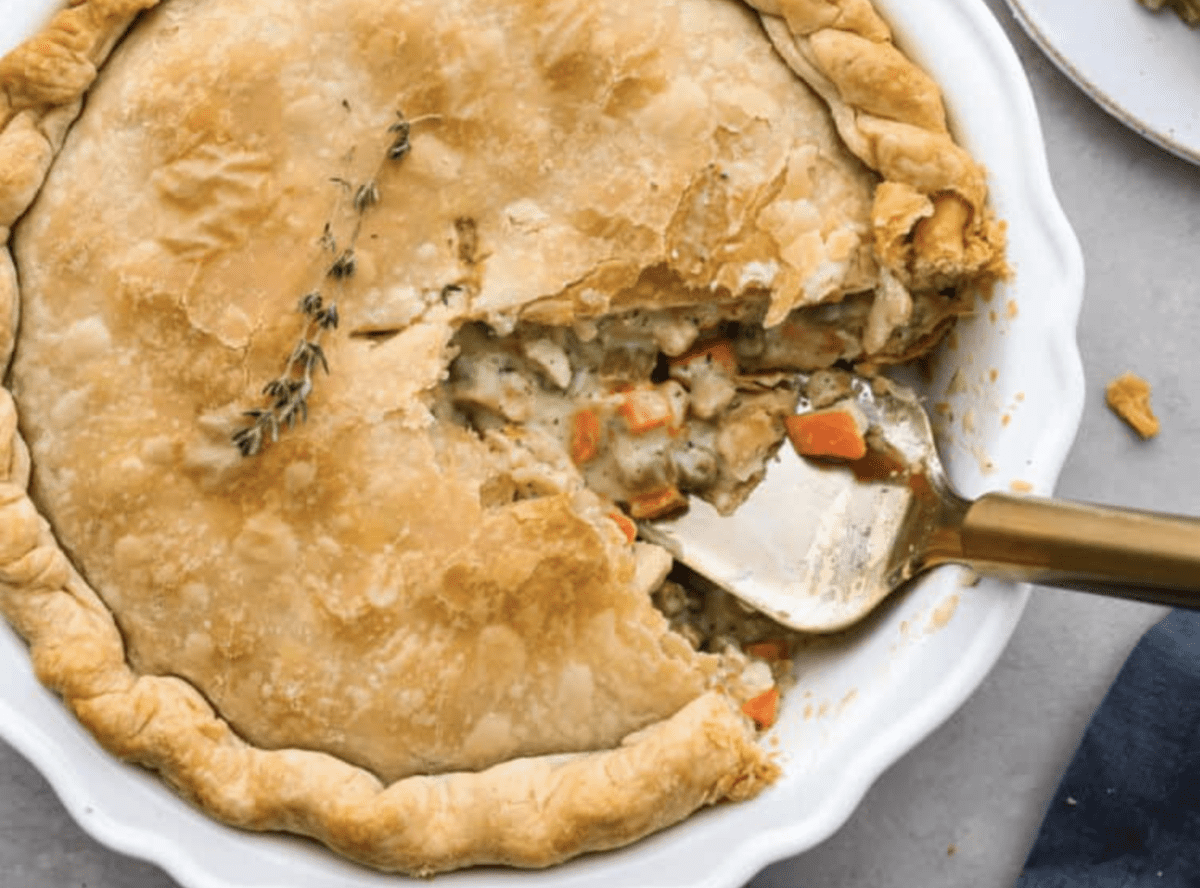 Completely Good Hen Pot Pie Completely Good Hen Pot Pie
