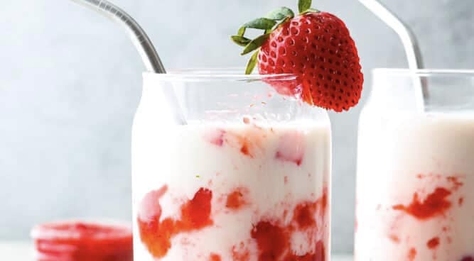 The right way to Make Korean Strawberry Milk