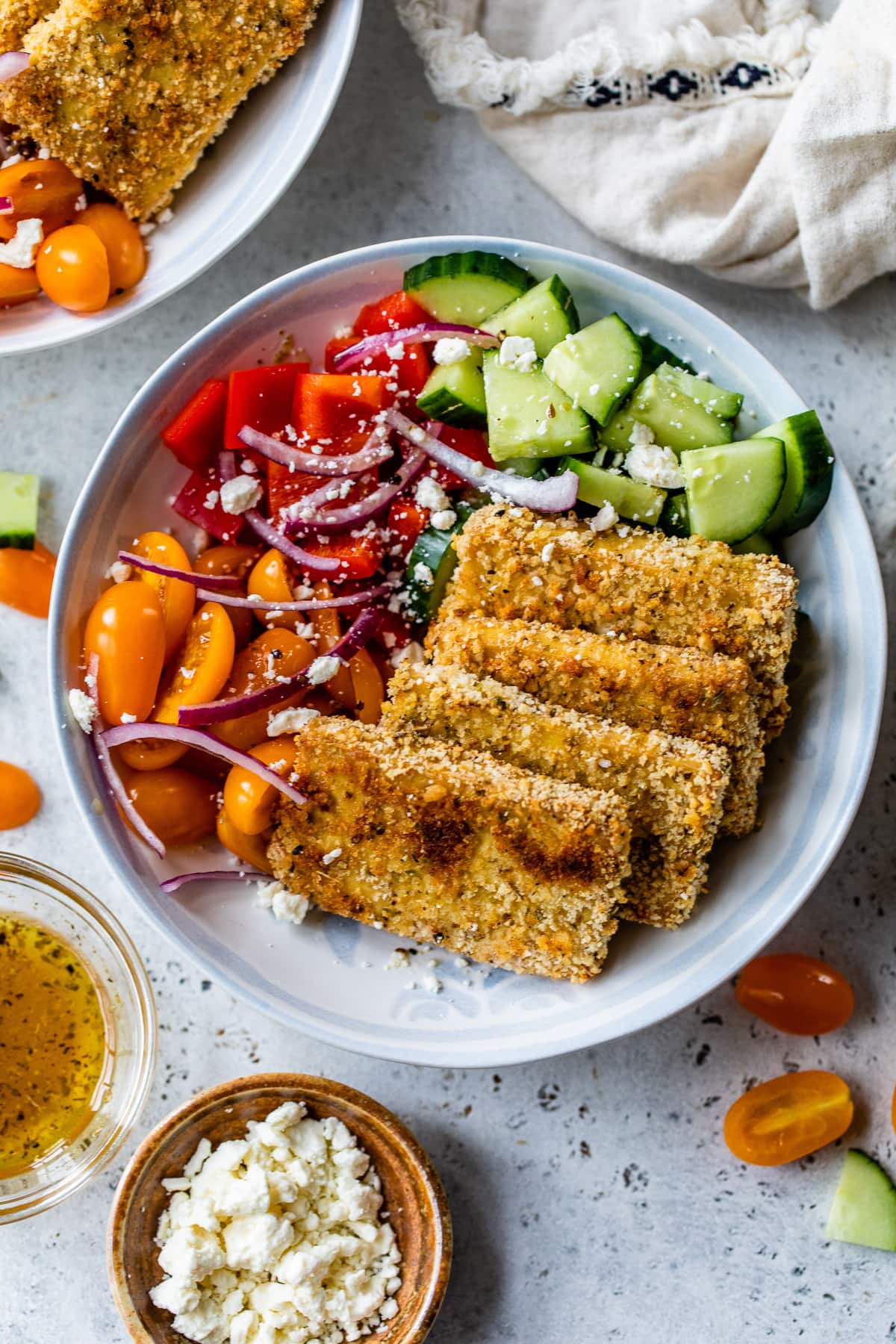 Greek Tofu Bowls – Skinnytaste Greek Tofu Bowls – Skinnytaste