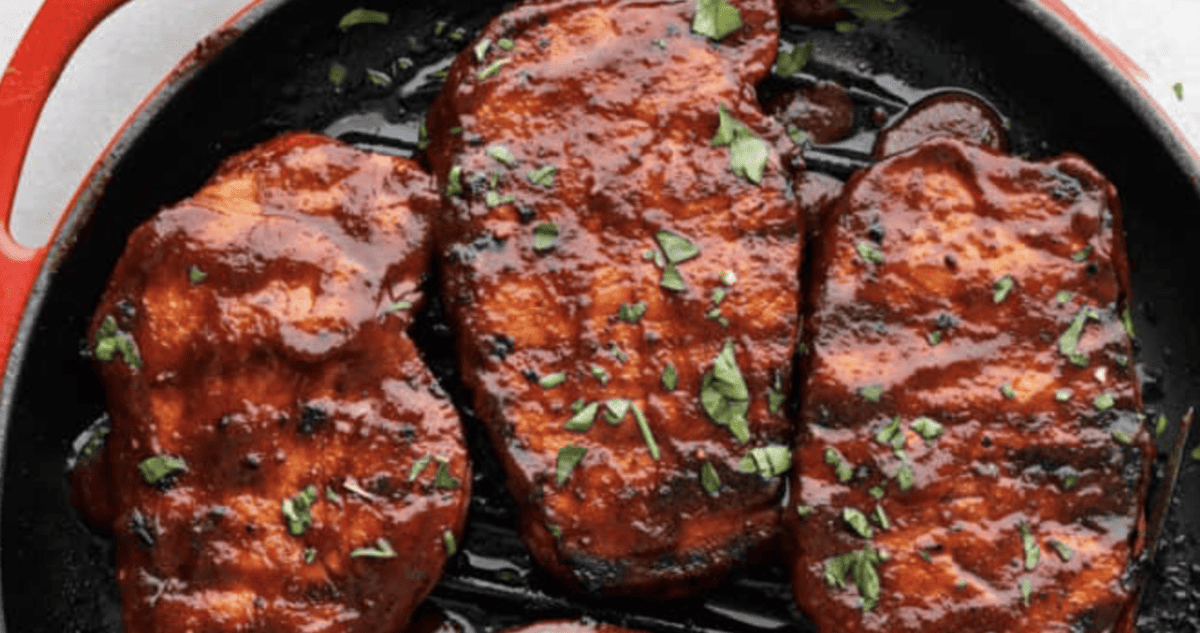 Grilled BBQ Pork Chops Recipe
