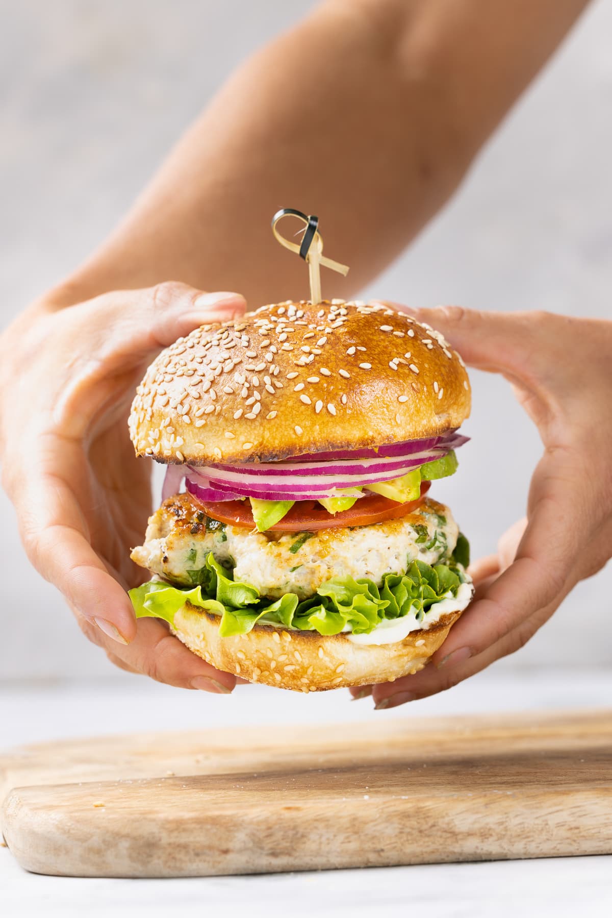 Rooster Burger – Skinnytaste Rooster Burger – Skinnytaste