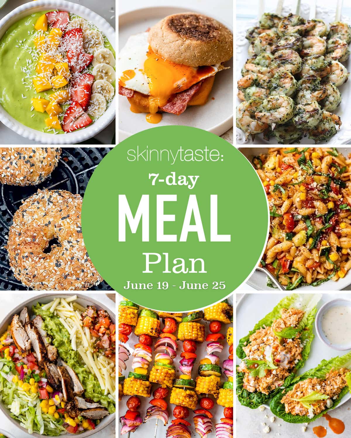 Free 7 Day Wholesome Meal Plan (June 19-25) Free 7 Day Wholesome Meal Plan (June 19-25)