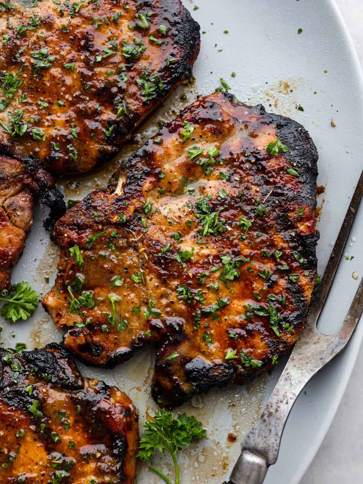 Grilled Pork Chops (With Home made Marinade!) Grilled Pork Chops (With Home made Marinade!)