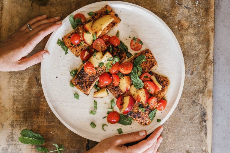 Make This Grilled Salmon With Stone Fruit Salsa for Dinner Tonight Make This Grilled Salmon With Stone Fruit Salsa for Dinner Tonight