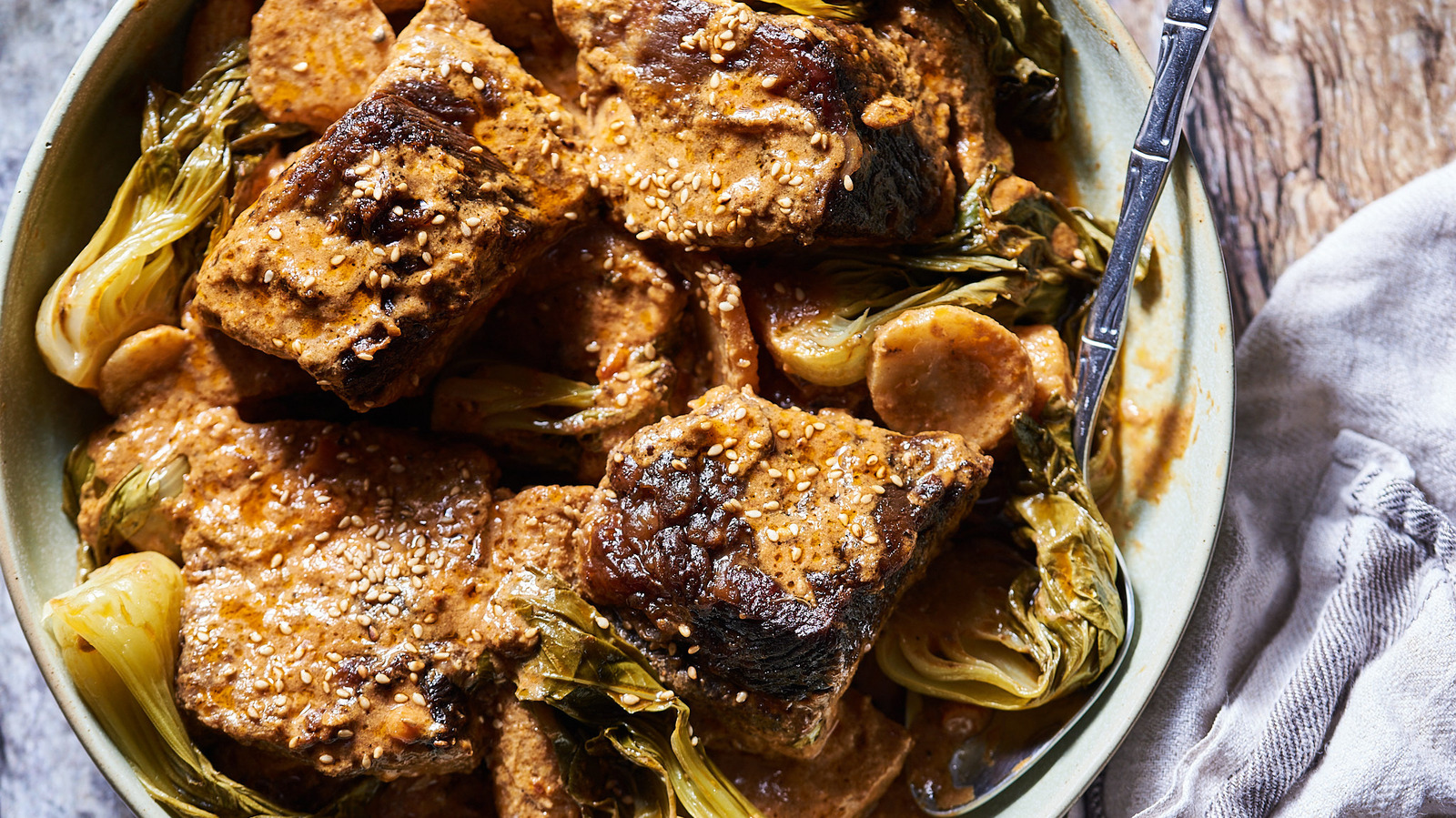 Braised Coconut Beef Ribs Recipe