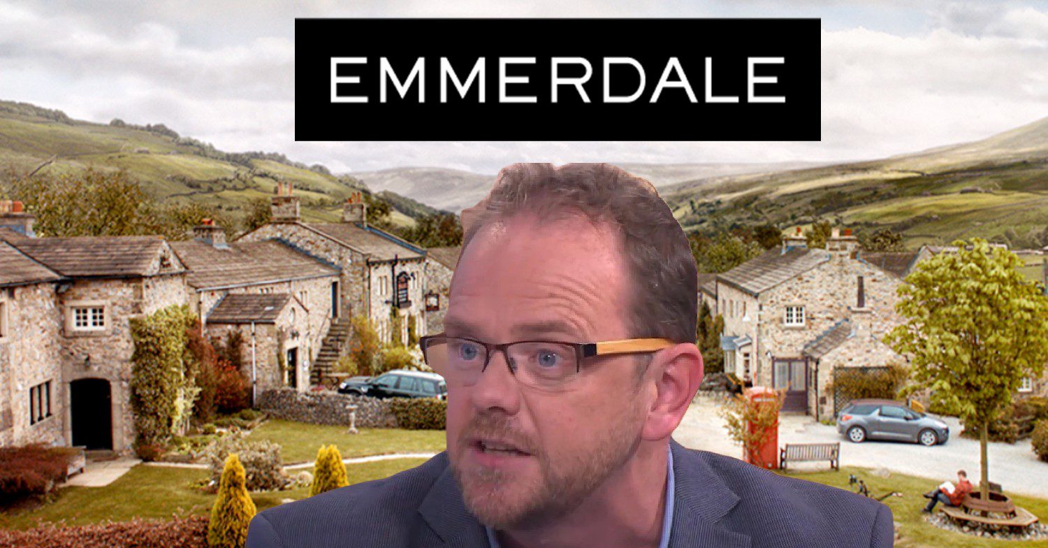 Liam Fox addresses Emmerdale exit in tearful tribute