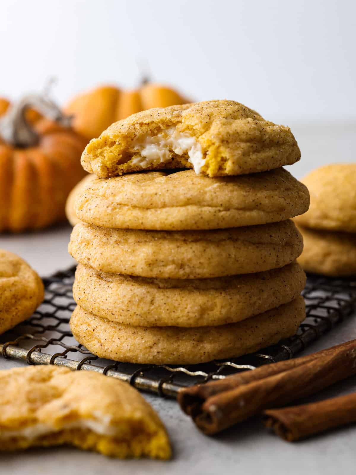 Pumpkin Cheesecake Snickerdoodles Recipe | The Recipe Critic