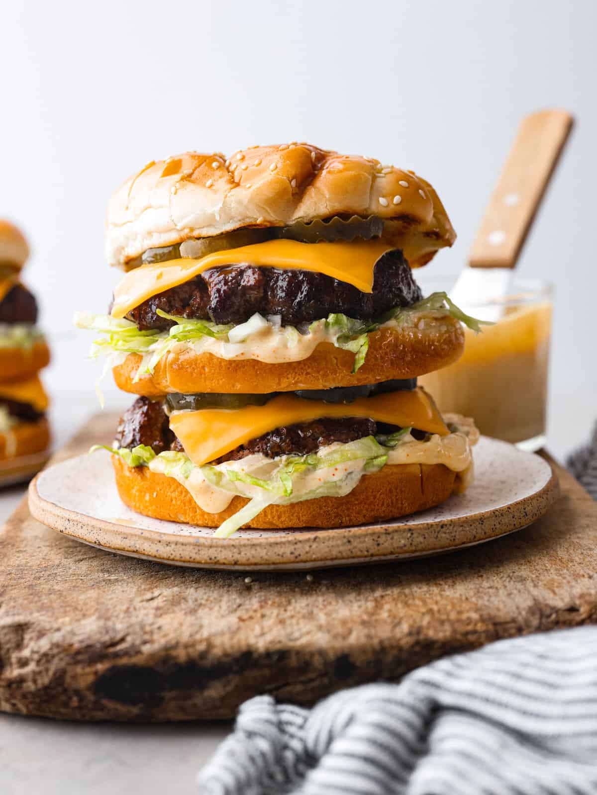 Copycat Large Mac Burger | The Recipe Critic