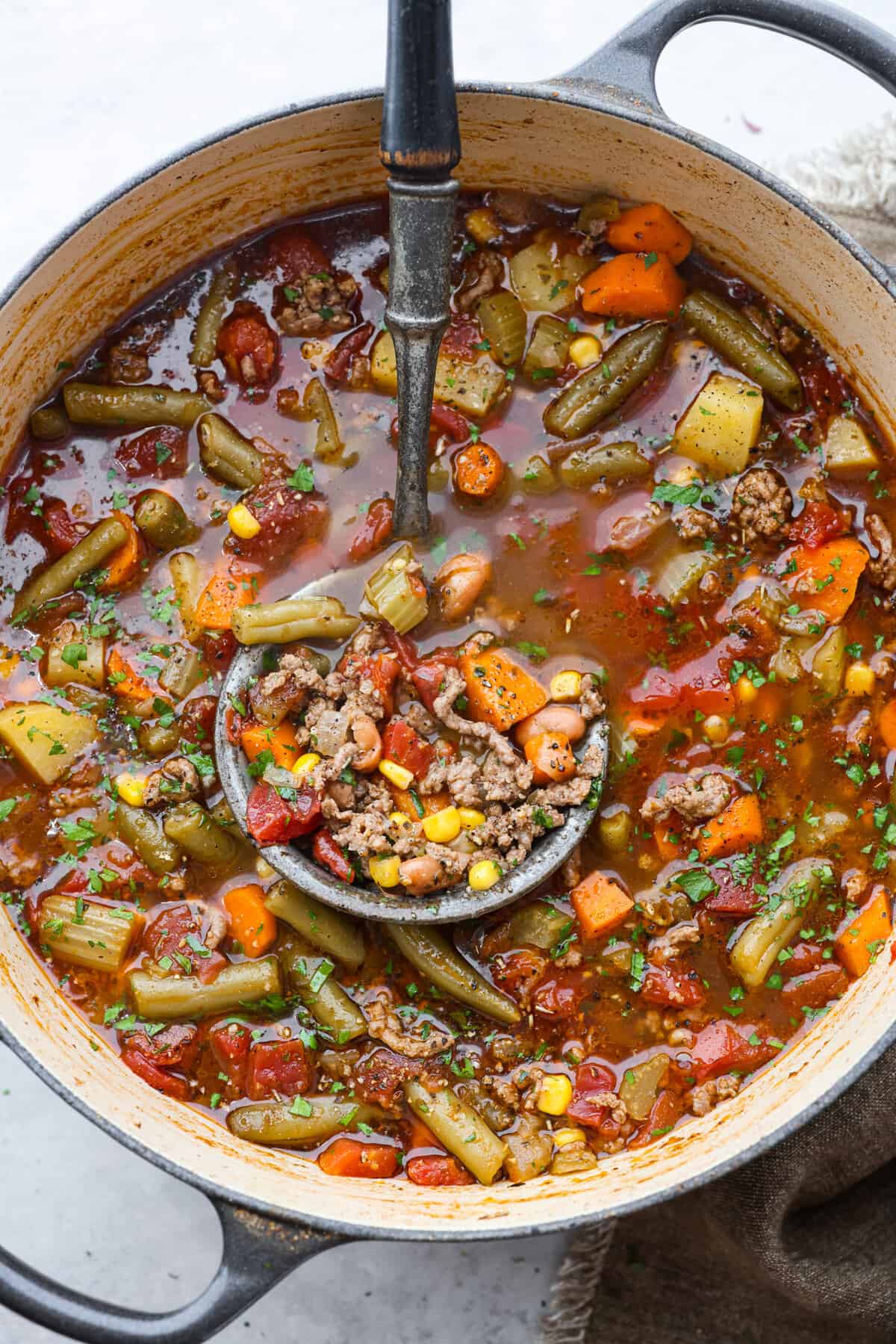 Cowboy Hamburger Soup Recipe | The Recipe Critic Cowboy Hamburger Soup Recipe | The Recipe Critic