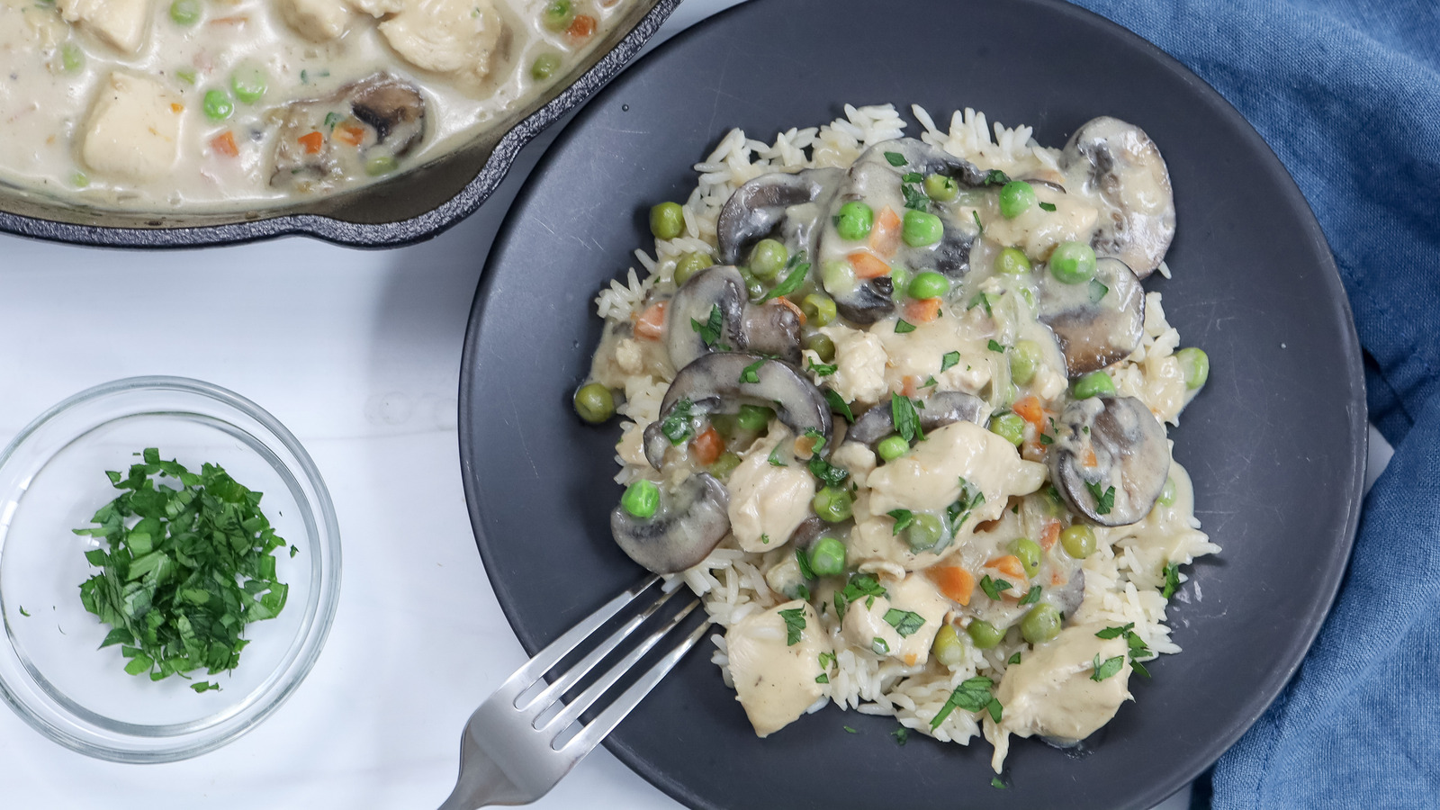 Upscale Hen à La King Recipe Upscale Hen à La King Recipe