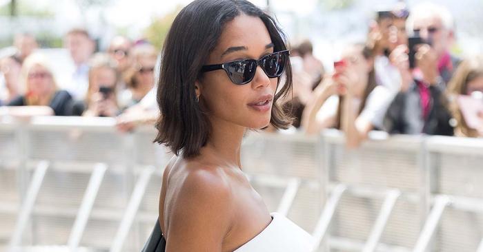 Laura Harrier Wore the Summer time Skirt Development I Love for Fall