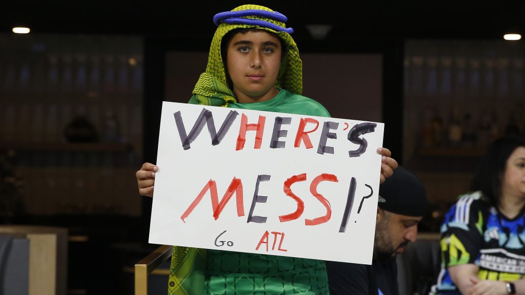 Messi out for Inter Miami vs. Atlanta United