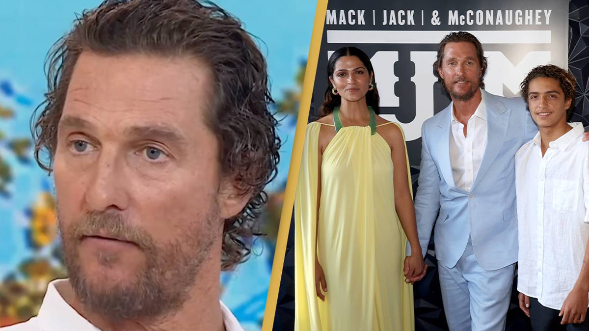Dad and mom reward Matthew McConaughey for banning his son from getting social media till he turned 15