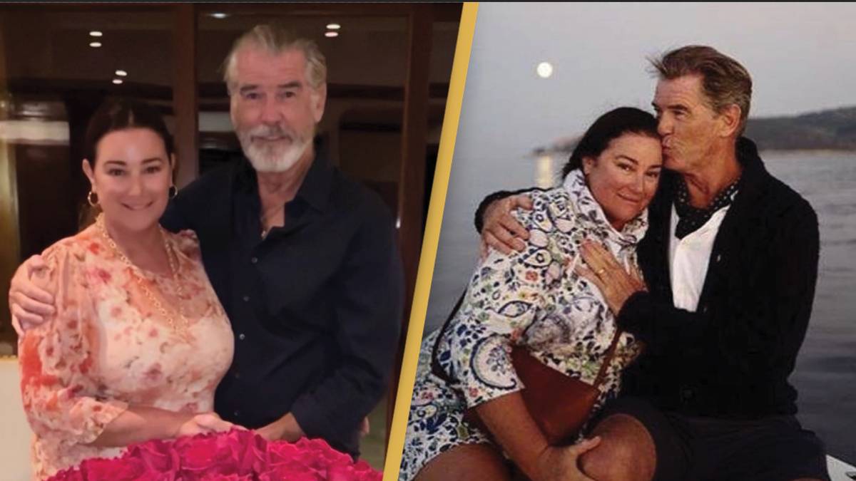 Pierce Brosnan offers spouse Keely 60 purple roses for her sixtieth birthday