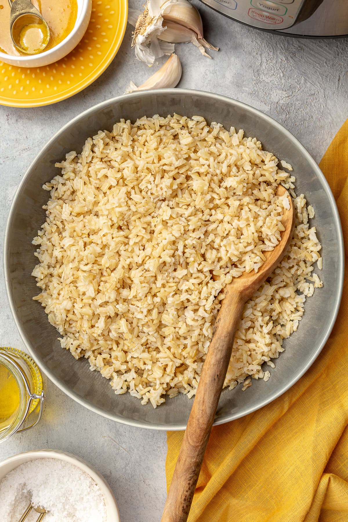 Immediate Pot Brown Rice – Skinnytaste