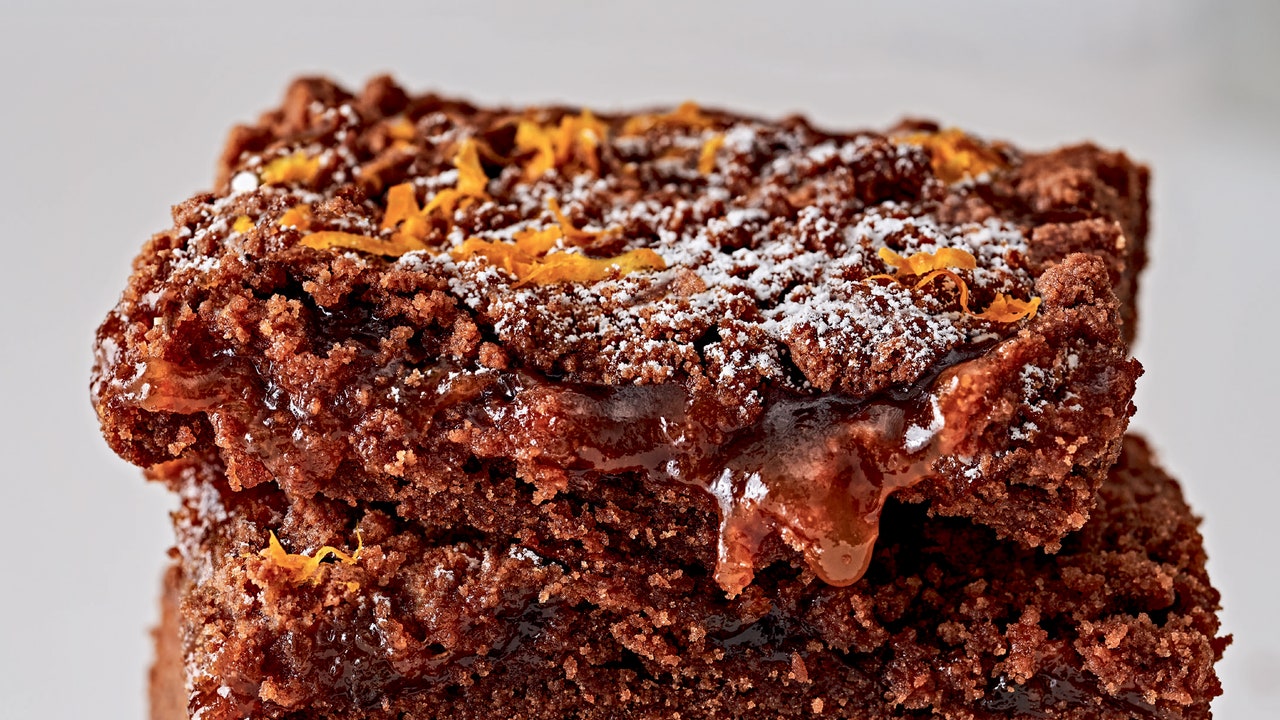 Chocolate and Orange Marmalade Bars Recipe