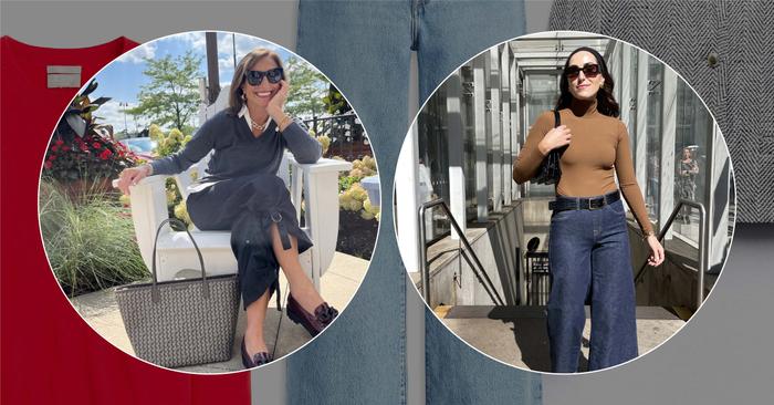 6 Fall Tendencies My Aunt and I Are Each Carrying With Denims