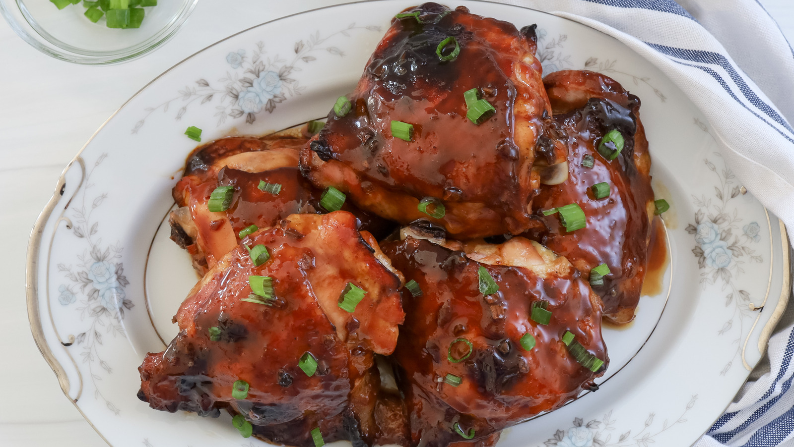 Baked And Glazed Honey Shallot Hen Recipe