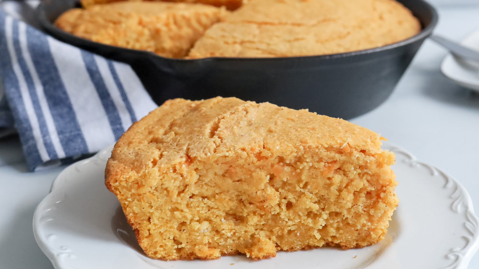 Honey Candy Potato Cornbread Recipe
