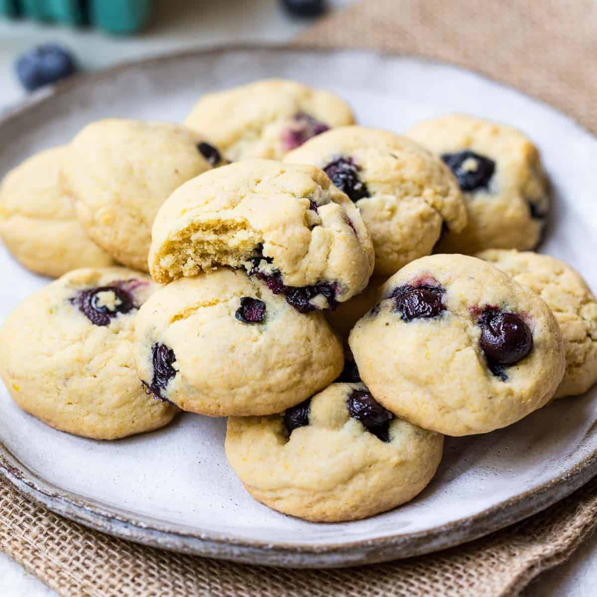 Lemon Blueberry Cookies – Vanilla Bean Delicacies Lemon Blueberry Cookies – Vanilla Bean Delicacies