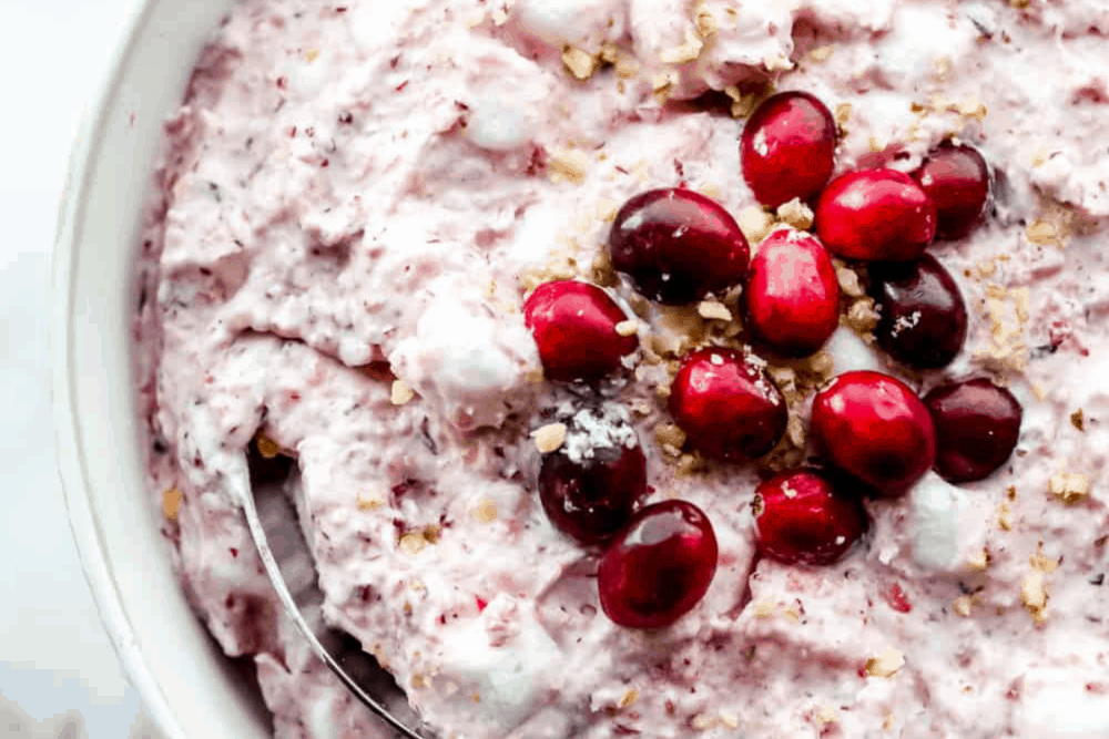 Cranberry Cheesecake Fluff Recipe | The Recipe Critic