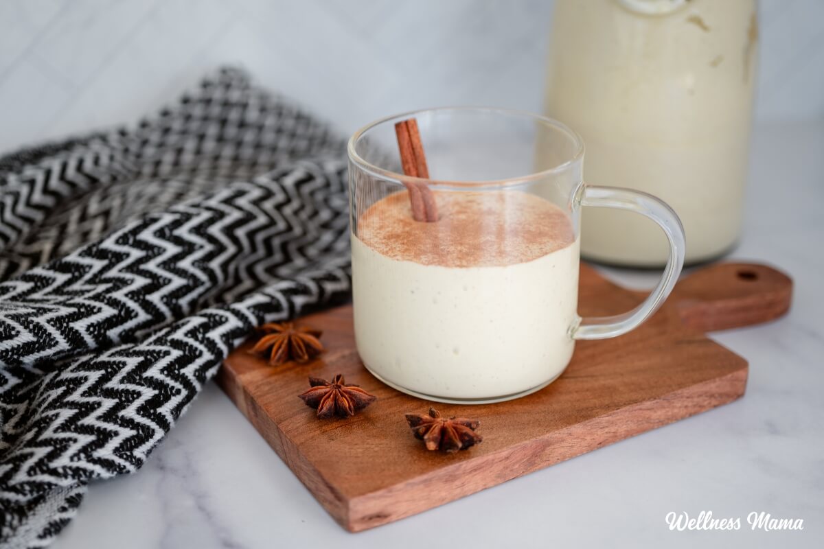 Dairy-Free Home made Eggnog (With or With out Alcohol)