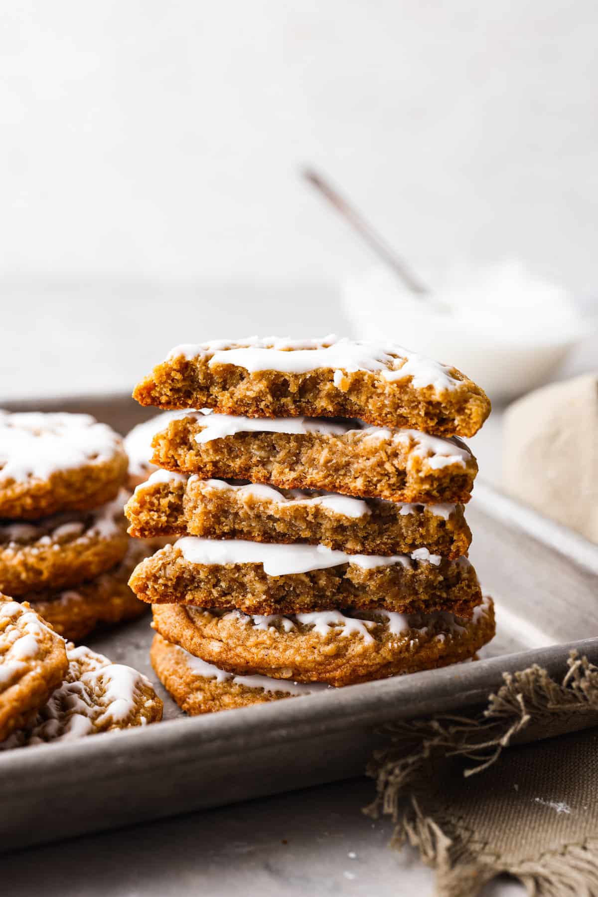 Iced Oatmeal Cookies | The Recipe Critic Iced Oatmeal Cookies | The Recipe Critic