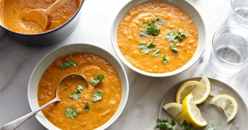 My Pink Lentil Soup With 5 Stars and Practically 23,000 Opinions