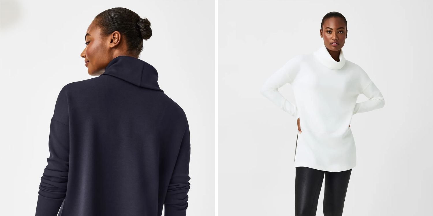 This Extremely-Cozy Spanx Turtleneck Is Promoting Out Because of 1 Element