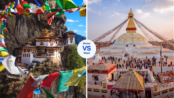 Bhutan vs Nepal: which slice of south-central Asia is greatest for you?