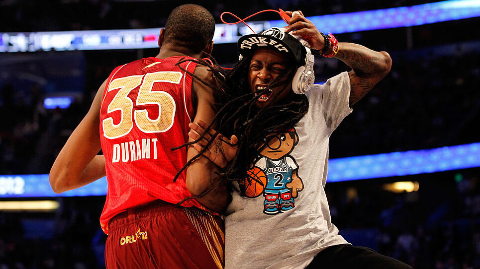 Kevin Durant has unreleased rap document with Lil Wayne