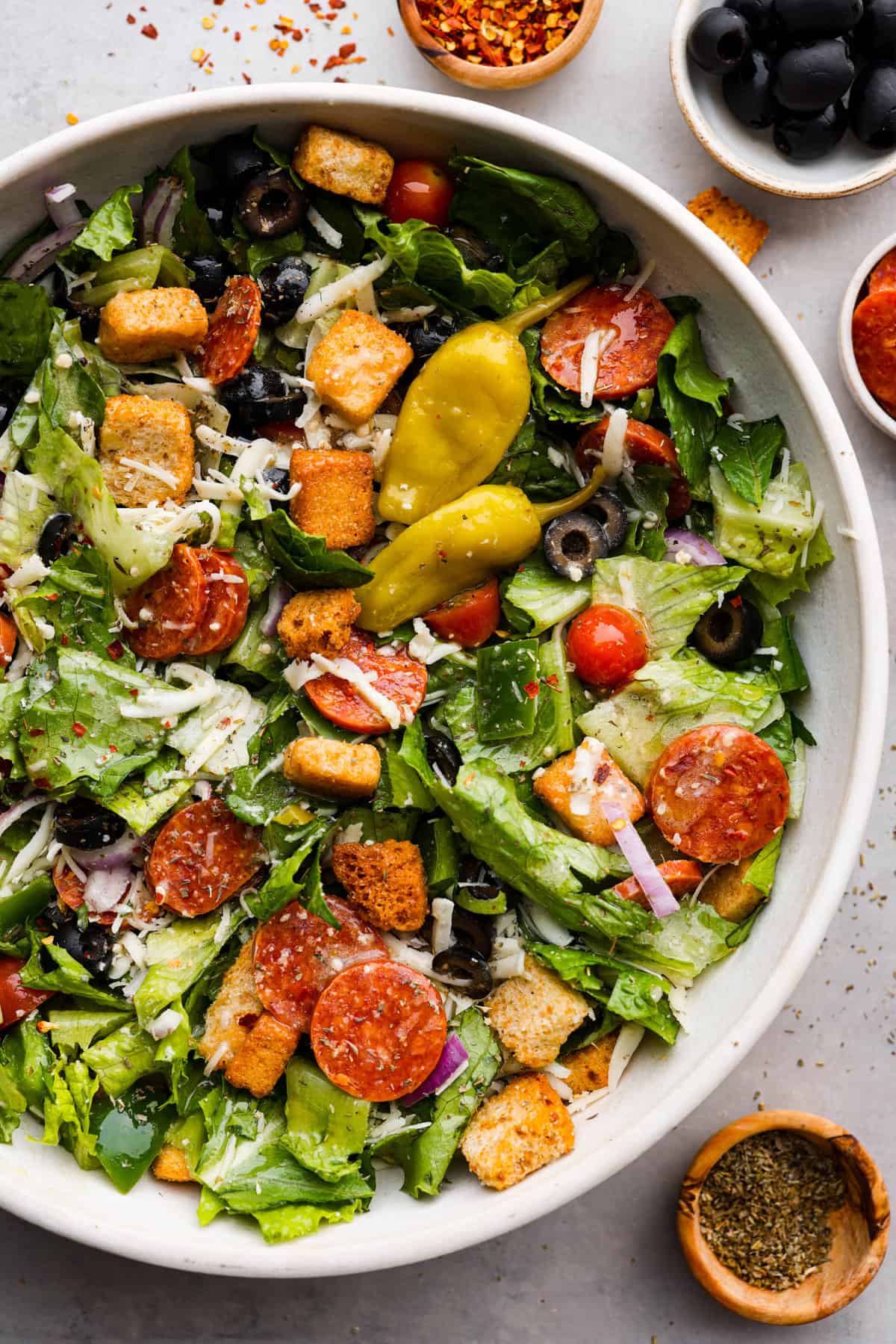 Simple Pizza Salad Recipe | The Recipe Critic