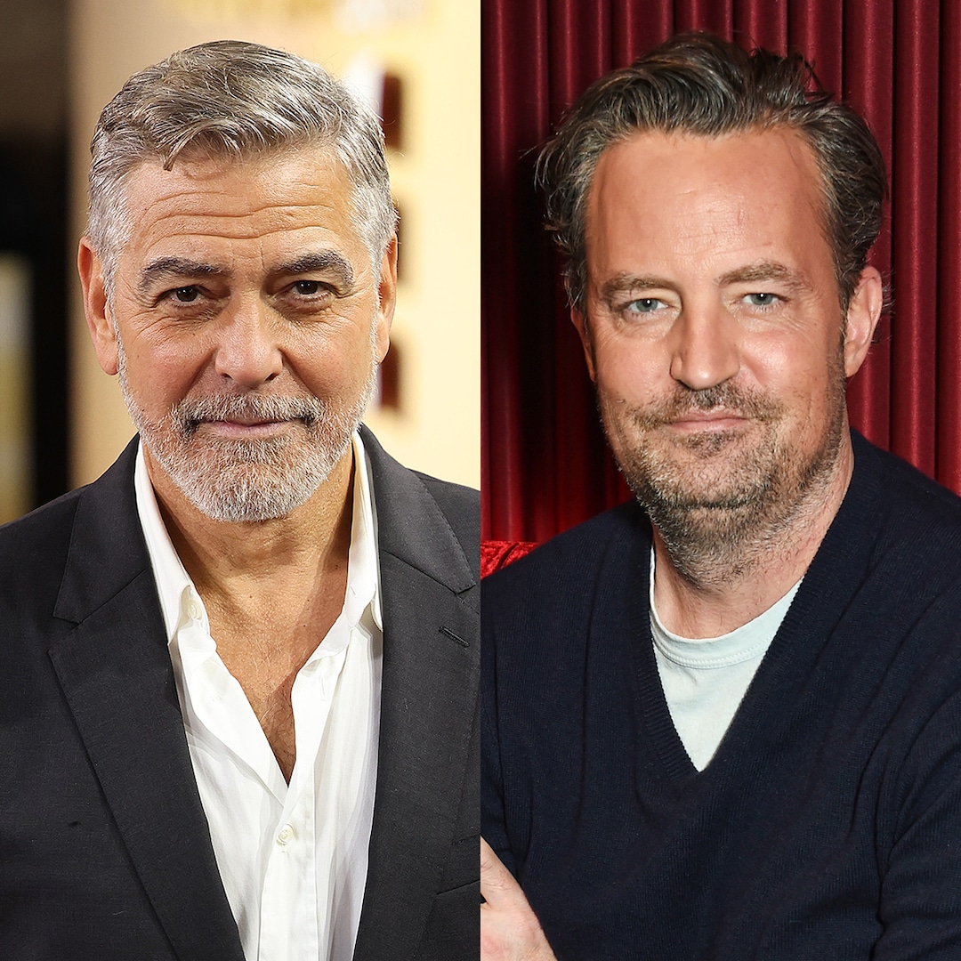 George Clooney Says Matthew Perry Wasn’t Pleased on Mates George Clooney Says Matthew Perry Wasn’t Pleased on Mates