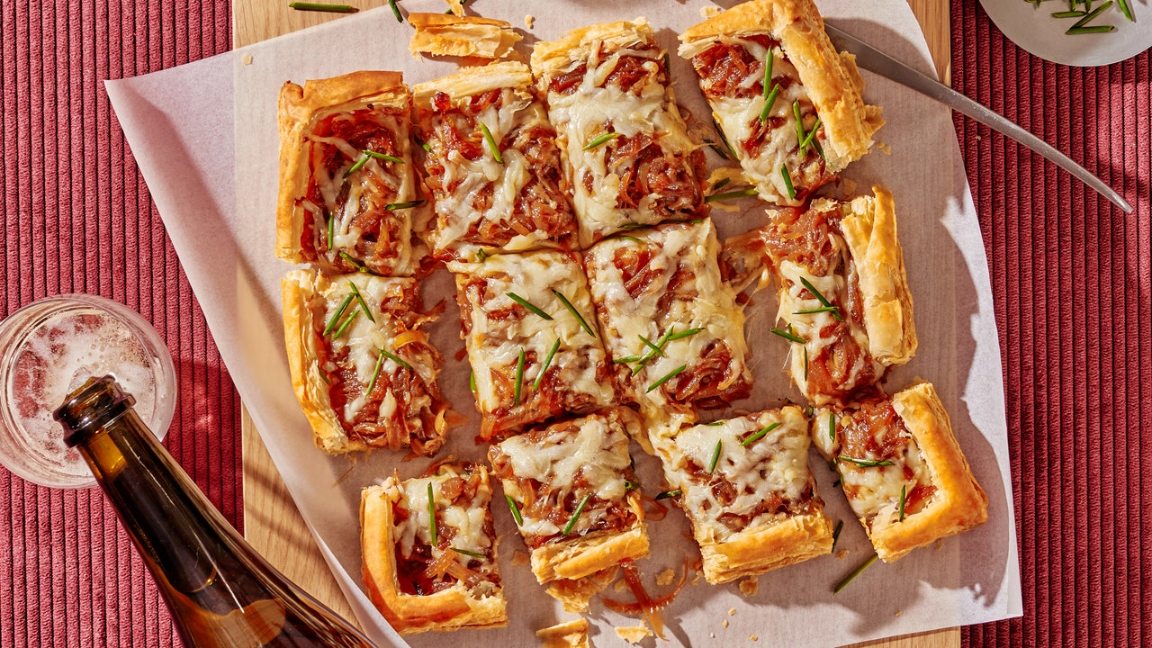 French Onion Tart Recipe | Bon Appétit